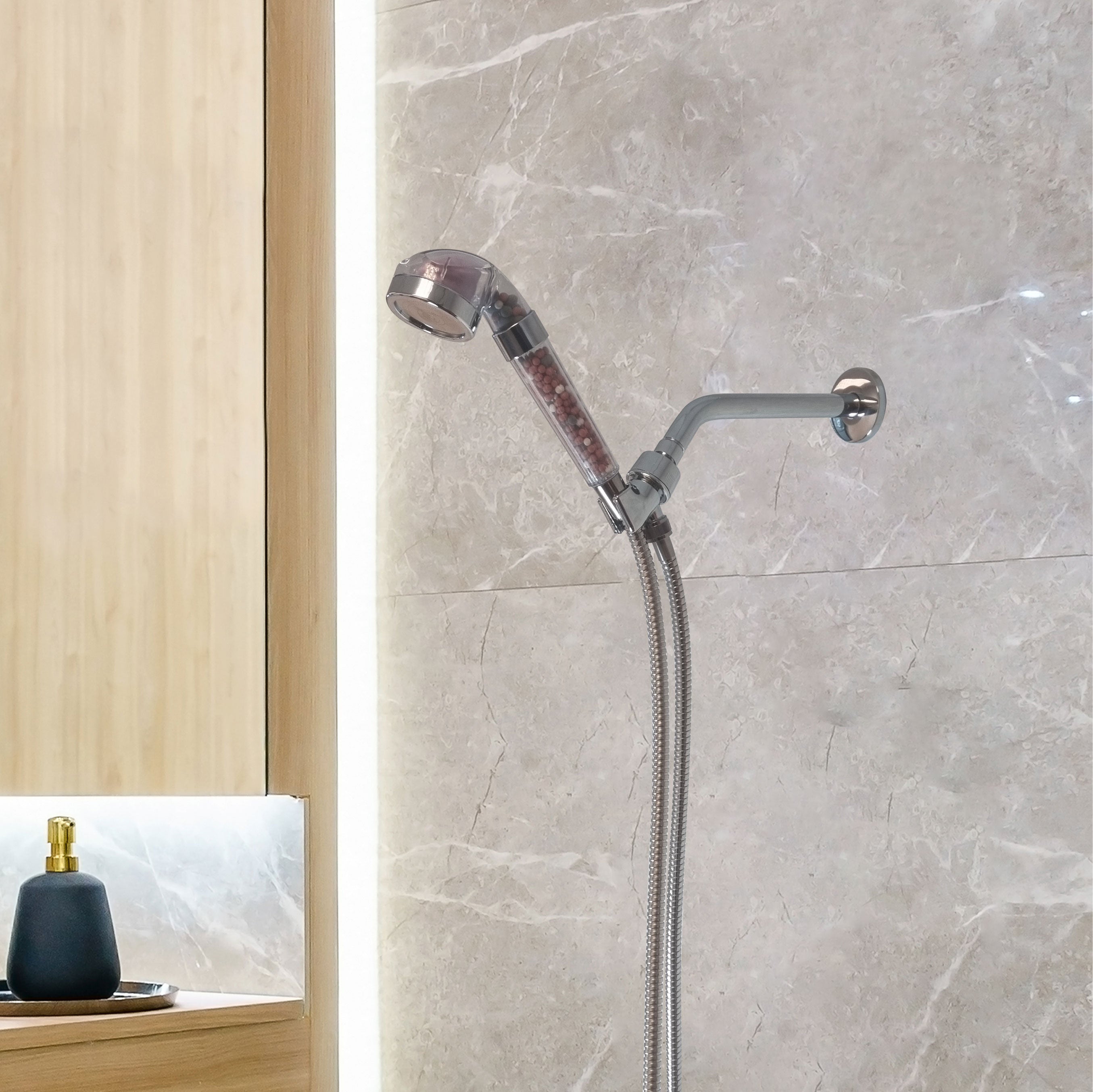MineralStream™ LED-Ionen-Duschkopf