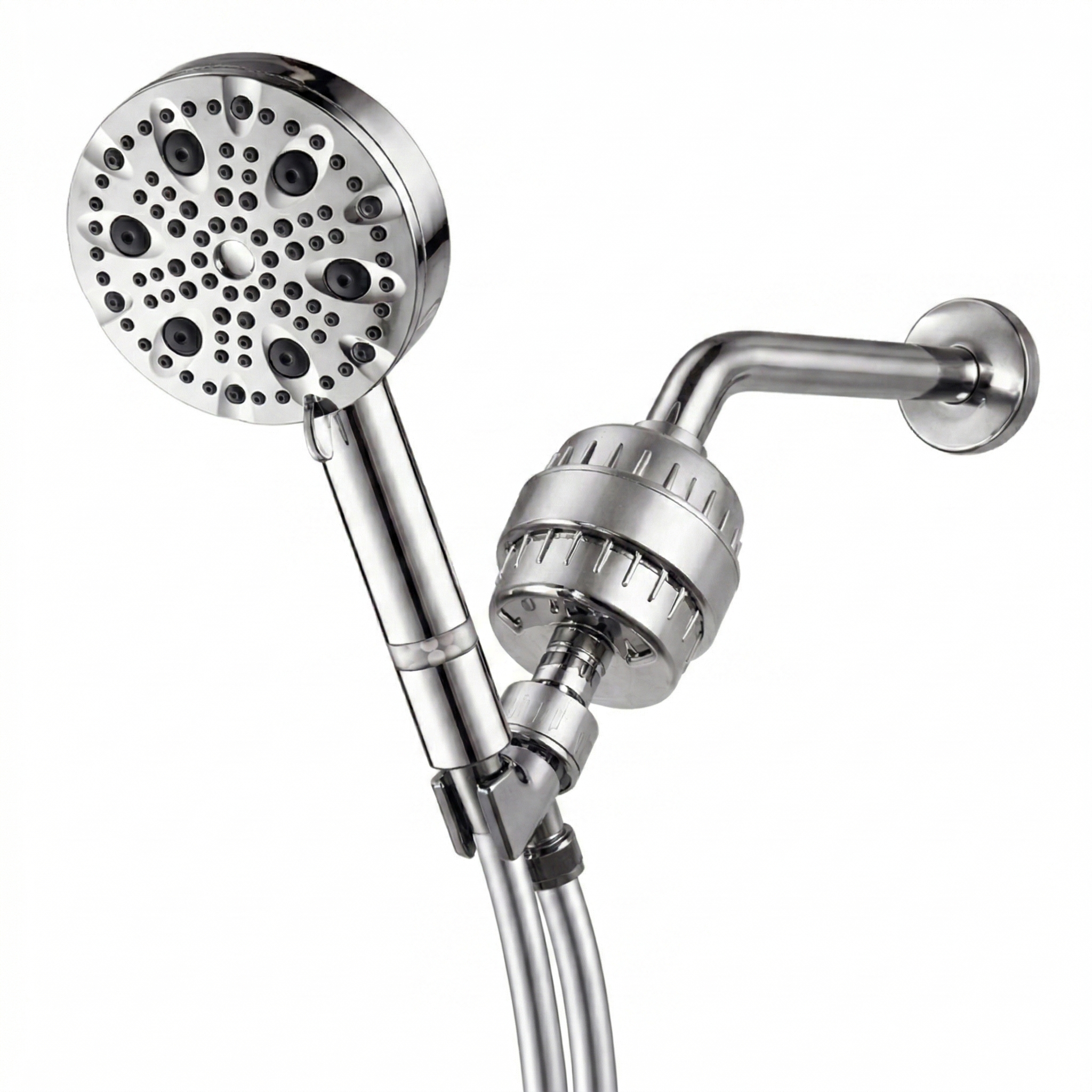 Luxe 9 Modus Duschkopf Komplett-Set