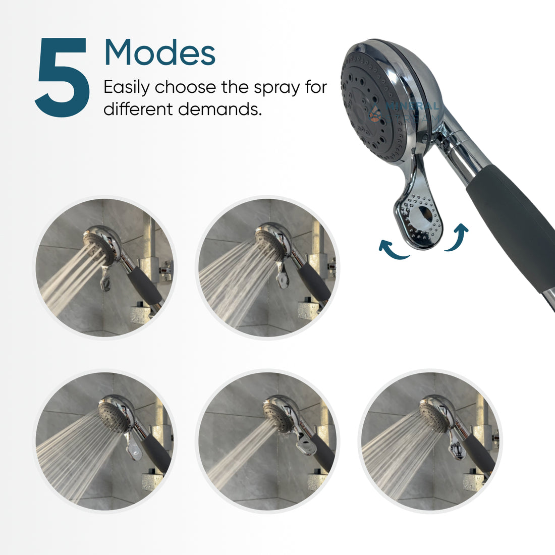 Assistiver Duschkopf für Senioren