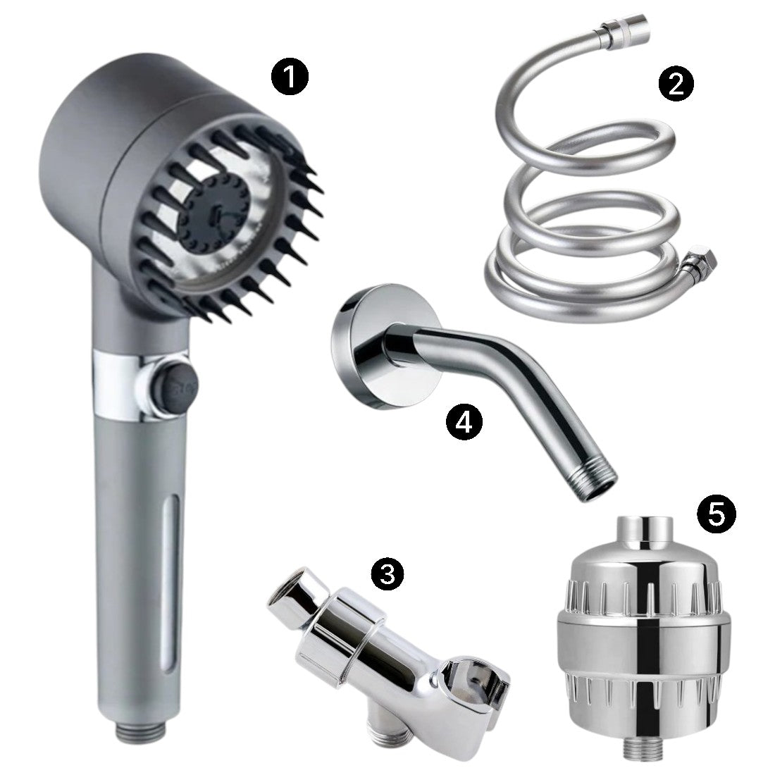 MINERALSTREAM MASSAGE FILTERED SHOWER HEAD