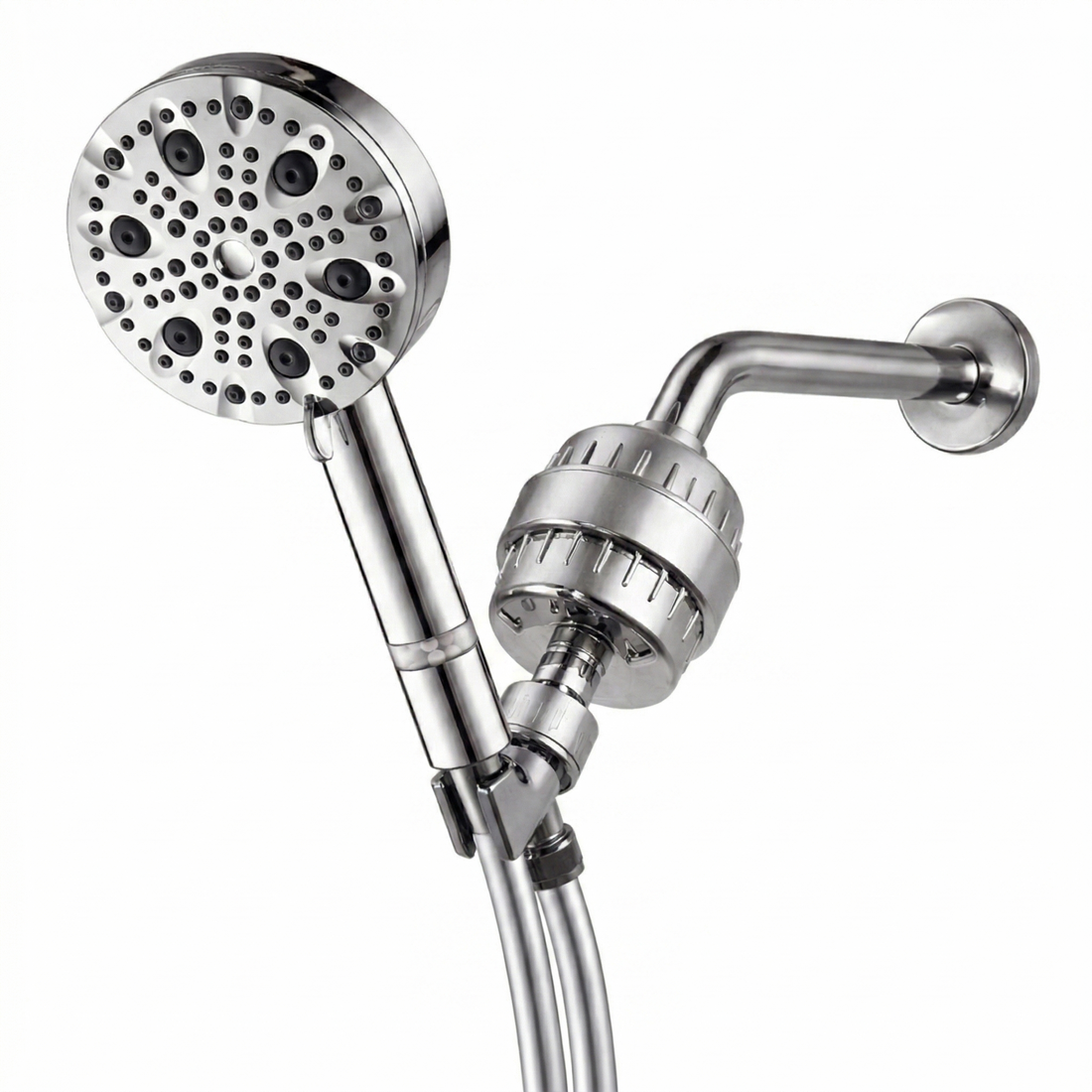 Luxe 9 Modus Duschkopf Komplett-Set