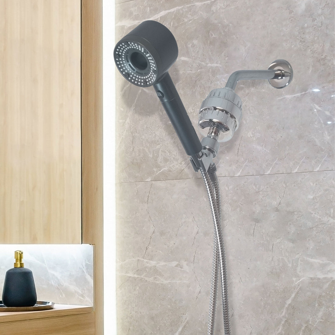 Hey Pure Filtered Complete Shower Kit