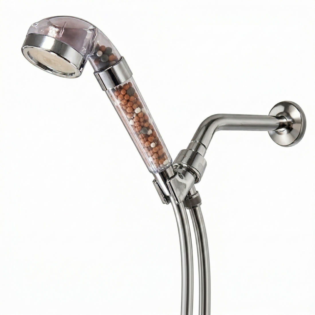 LED Duschkopf Ionic Shower Essentials Kit