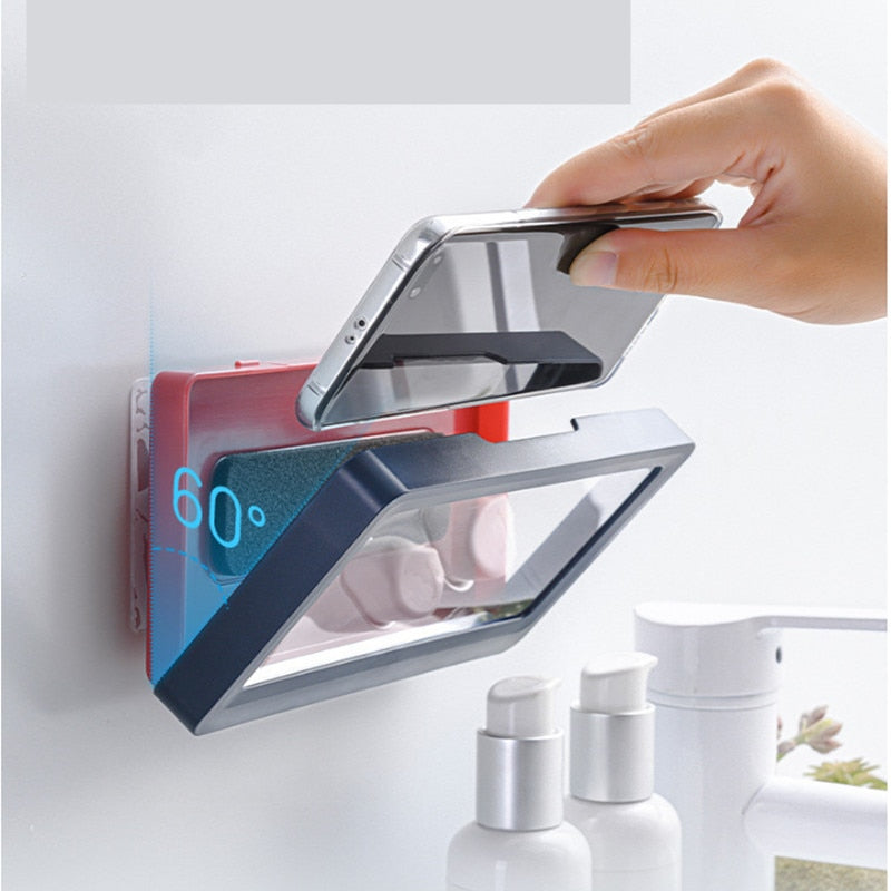 MineralStream - Waterproof Phone Holder For Wall